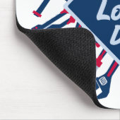 Happy Labour Day Long Weekend Mousepad (Ecke)