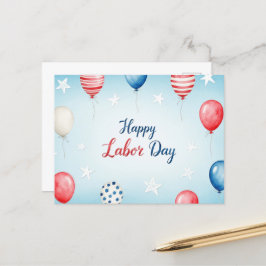 Happy Labour Day Postcard Postkarte