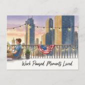 Happy Labour Day Postcard Postkarte (Vorderseite)