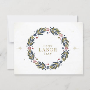 Happy Labour Day Postcard Postkarte