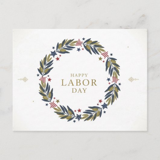 Happy Labour Day Postcard Postkarte (Vorderseite)