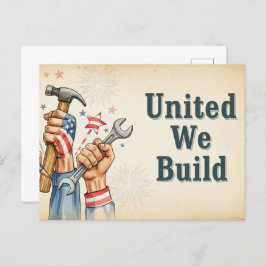 Happy Labour Day Postcard Postkarte