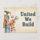 Happy Labour Day Postcard Postkarte (Vorderseite)