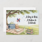 Happy Labour Day Postcard Postkarte (Vorne/Hinten)