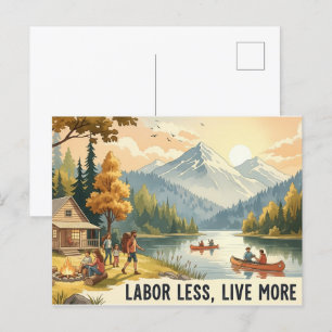 Happy Labour Day Postcard Postkarte