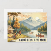 Happy Labour Day Postcard Postkarte (Vorne/Hinten)