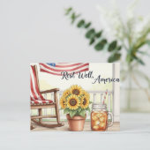 Happy Labour Day Postcard Postkarte (Stehend Vorderseite)