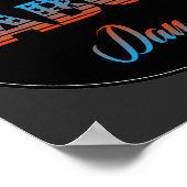 Happy Labour Day Sign Poster (Ecke)