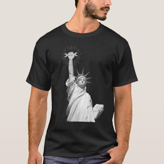 Happy Labour Day Statue of Liberty Labour Day Top (Vorderseite)