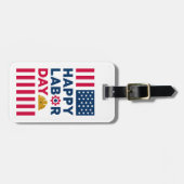 Happy Labour Day, Vereinigte Staaten Gepäckanhänger (Vorderseite horizontal)