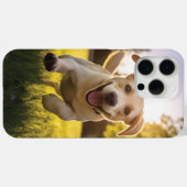 Happy Labrador Puppy Running Case-Mate iPhone Hülle (Rückseite (Horizontal))