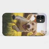 Happy Labrador Puppy Running Case-Mate iPhone Hülle (Rückseite (Horizontal))