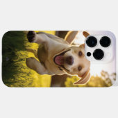 Happy Labrador Puppy Running Case-Mate iPhone Hülle (Rückseite (Horizontal))