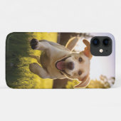 Happy Labrador Puppy Running Case-Mate iPhone Hülle (Rückseite (Horizontal))