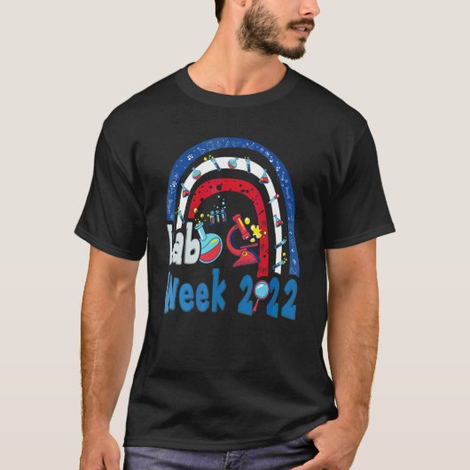 Happy Labrador Week 2022 Rainbow Tubes Laboratory  T-Shirt (Vorderseite)