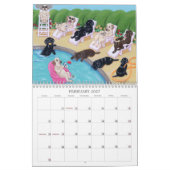 Happy Labradors Sporting Calendar Kalender (Feb 2027)