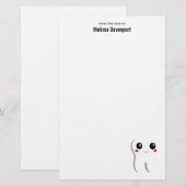 Happy Lächeln Dental Tooth Niedlich Briefpapier (Vorne/Hinten)