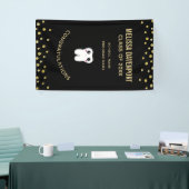 Happy Lächeln Dental Tooth Niedlicher Abschluss Banner (Messeveranstaltung)