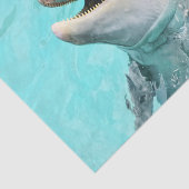 Happy Lächeln Dolphin Seidenpapier (Ausschnitt)