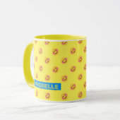 Happy Lächeln Faces Tasse (Vorderseite Links)