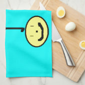 Happy Lächeln Frage Mark Emoji, Kinder Art Geschirrtuch (Viertel Falte)