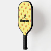 Happy Lächeln Gesicht Pickleball Paddle (Links)