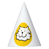 Happy Lächeln Katze. Cat-Themed Partyhütchen (Vorderseite)