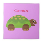 Happy Lächeln Schildkröte Thunder_Cove Fliese (Vorderseite)