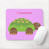 Happy Lächeln Schildkröte Thunder_Cove Mousepad (Mit Mouse)