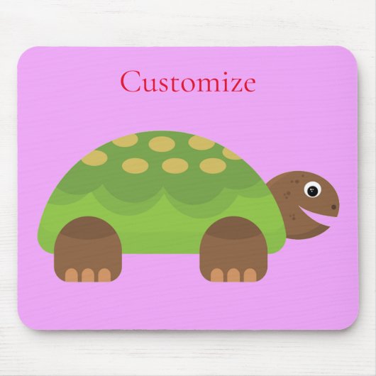 Happy Lächeln Schildkröte Thunder_Cove Mousepad (Vorne)