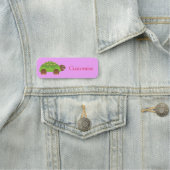 Happy Lächeln Schildkröte Thunder_Cove Namensschild (Beispiel)