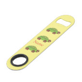 Happy Lächeln Schildkröte Thunder_Cove Speed Flaschenöffner (Rückseite Schrägansicht)