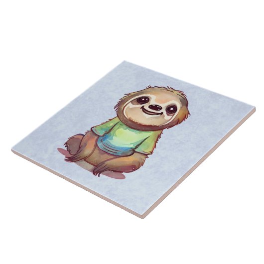 Happy Lächeln Sitzen entspannt Fliese (Seite)