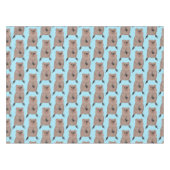 Happy lächelnd niedliche Quokka Cartoon Design Tischdecke (Vorderseite (Horizontal))