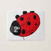 Happy Lady Bug Puzzle (Horizontal)