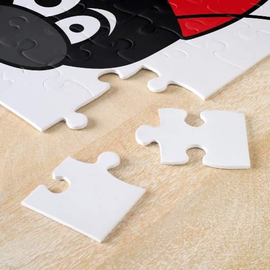 Happy Lady Bug Puzzle (Seite)