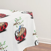 Happy Ladybug Funny Tablecloth Tischdecke (Beispiel)