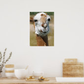 Happy Lama, Maleffekt Poster (Küche)