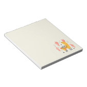 Happy Lama mit Kakteen Notizblock (angewinkelt)