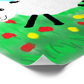 Happy Lamb Poster (Ecke)