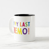 Happy-last-Chemotherapie Zweifarbige Tasse (Vorderseite Links)