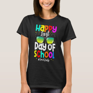 Happy last day Day Lunchlady Cafeteria Arbeit T-Shirt