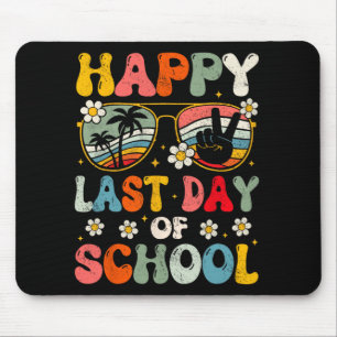 Happy last day day of School Summer Teacher Boys G Mousepad