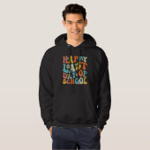 Happy Last Day Of School Graduation Groovy Teacher Hoodie (Vorne ganz)