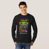 Happy Last Day Of School Hello Summer Teacher Stud T-Shirt (Vorne ganz)