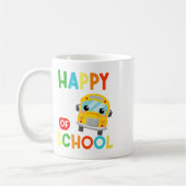 Happy Last Day School Busfahrer Lehrer Studen Kaffeetasse (Links)