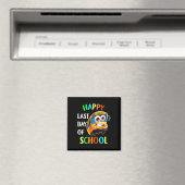 Happy Last Day School Busfahrer Lehrer Studen Magnet (In Situ (Geschirrspüler))