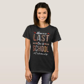Happy Last Day School Summer Leopard T-Shirt (Vorne ganz)
