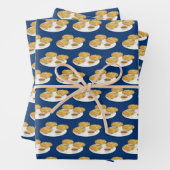 Happy Latkes Apple Sauce sour Cream Hanukkah Geschenkpapier Set (Beispiel)