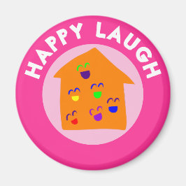 HAPPY LAUGH MAGNET